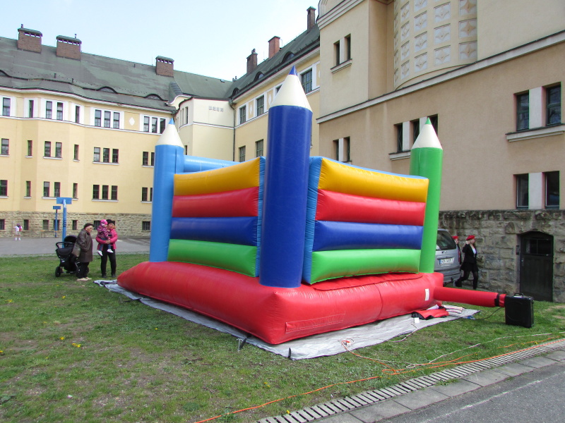 Skákací hrad Česká Třebová, Majáles, Odpoledne pro děti